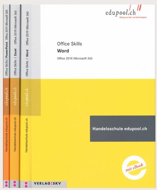 hslmp200020 - Handelsschule Paket 2 - (3 Bücher), Office 2019