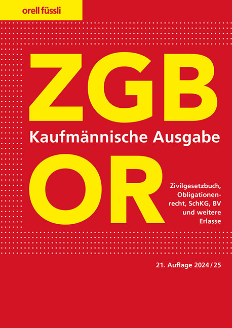 ZGB/OR Kaufmännische Ausgabe